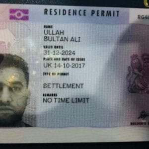 Buy UK Permanent Residence permit