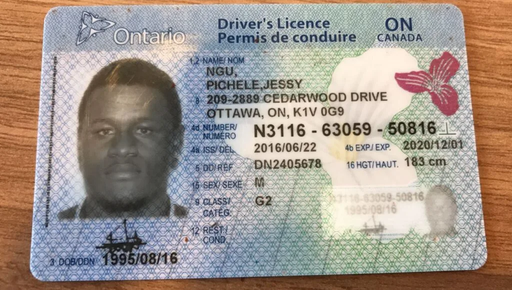 Acquista la patente di guida canadese originale