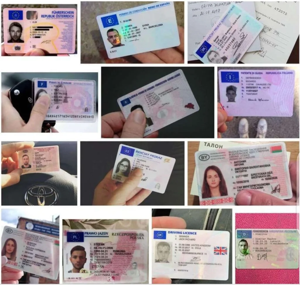 Achetez un permis de conduire européen en 3 jours