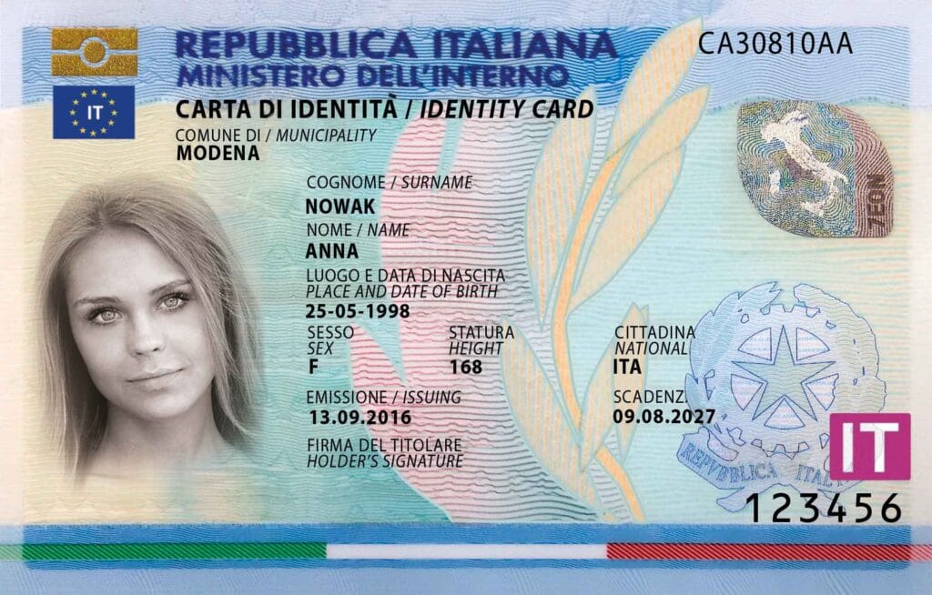 Kupite italijanske lične karte
