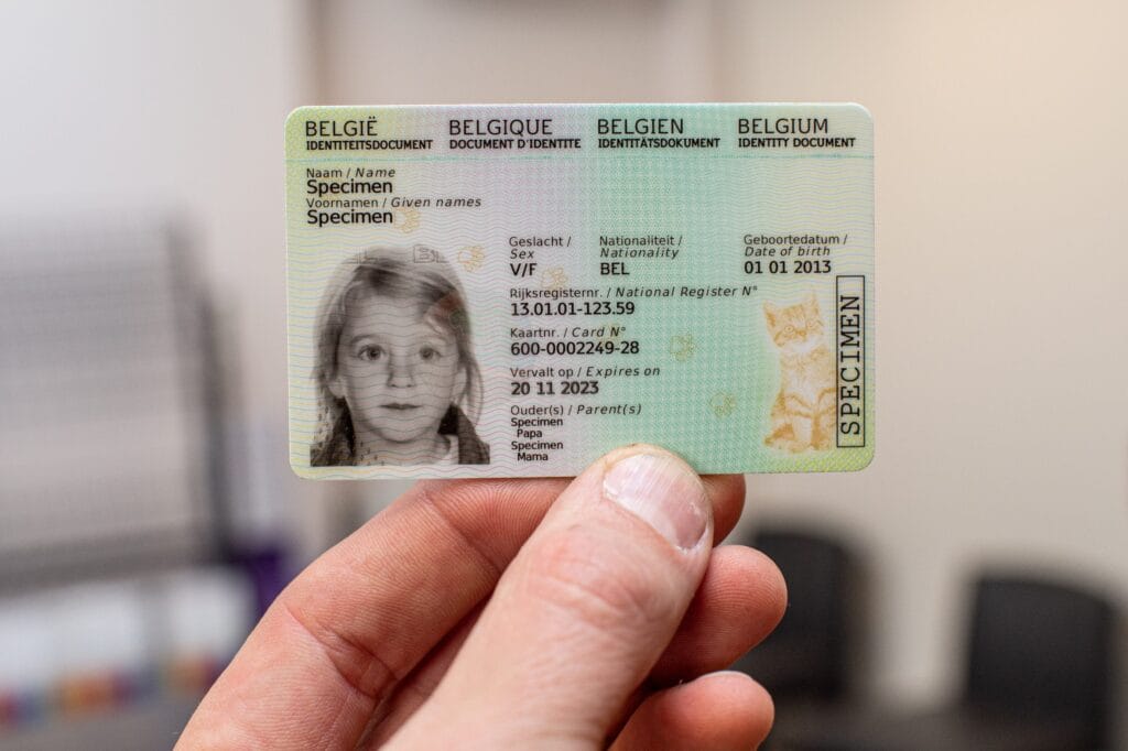 Köp belgiskt ID-kort