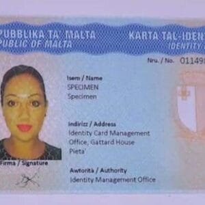 Buy ID Card of Malta online