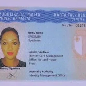 Buy ID Card of Malta online