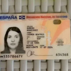 Nopirkt Spānija ID Kartes tiešsaistē