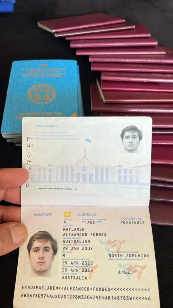 شراء جوازات السفر الأسترالية على الإنترنت