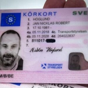 Buy Sweden Driving Licence