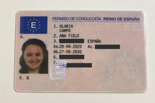 Buy Spain Driving Licence online